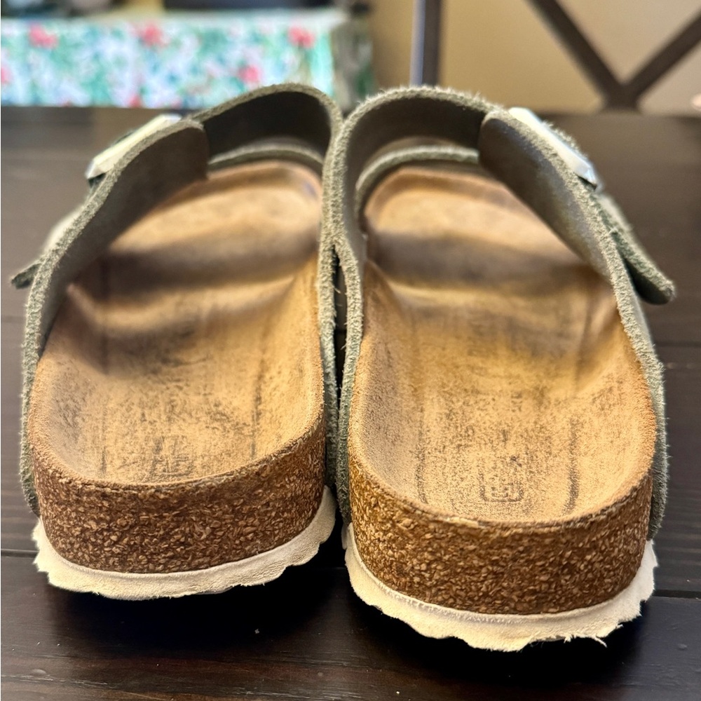 Suede Double Strap Birkenstock Sandals size 41 - Picture 3 of 6